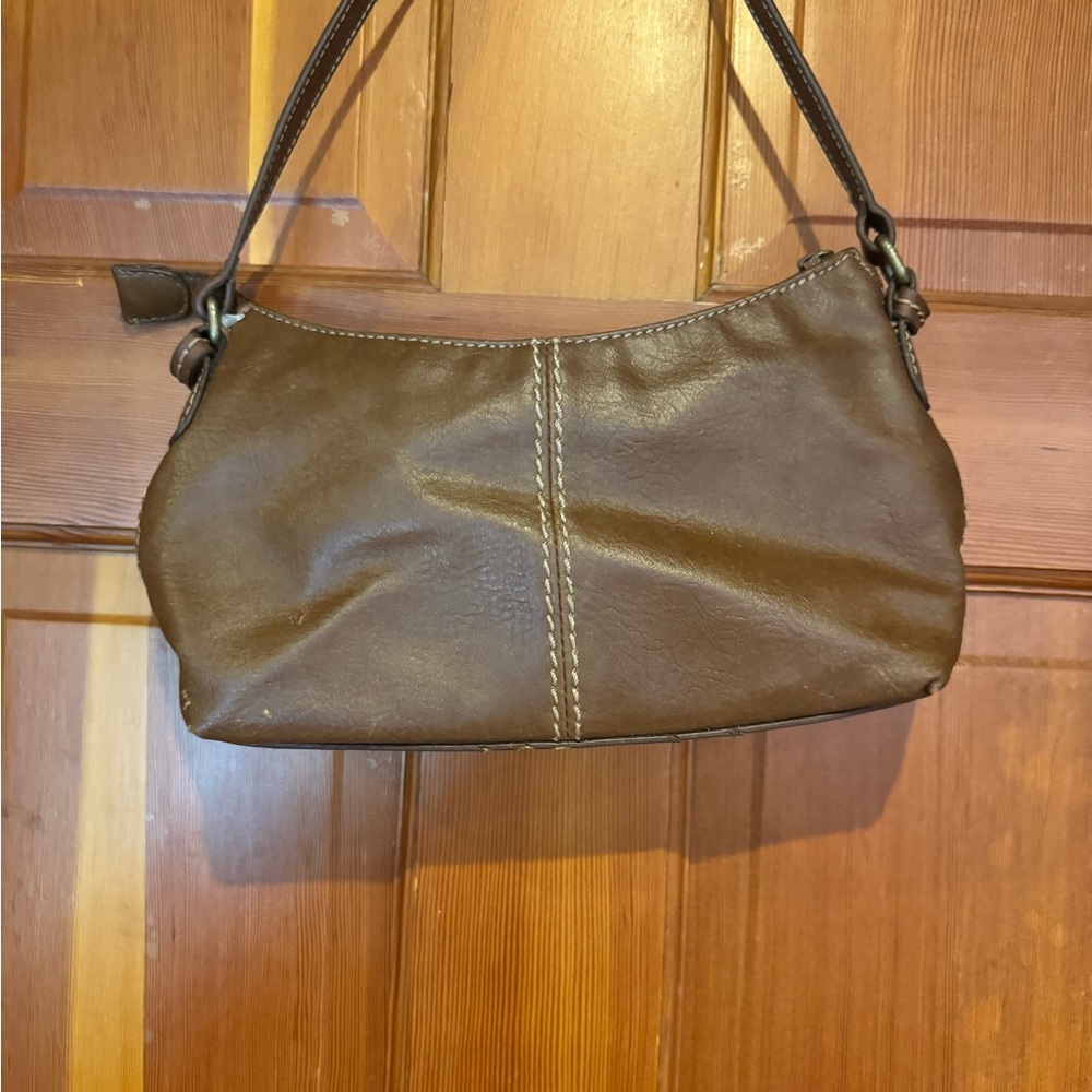 Multicolor Patchwork Shoulder Bag - image 2